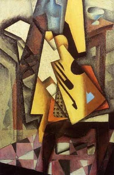 Guitar on a Chair 2 1913
